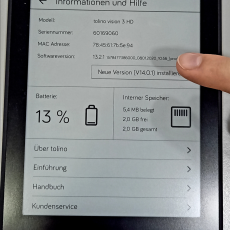 Probleme seit dem Tolino-Update? Probleme seit dem Tolino-Update?